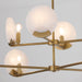 Capital Lighting - 454681AD - Eight Light Chandelier - Oriya - Aged Brass