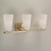 Capital Lighting - 156931MA-556 - Three Light Vanity - Romy - Matte Brass