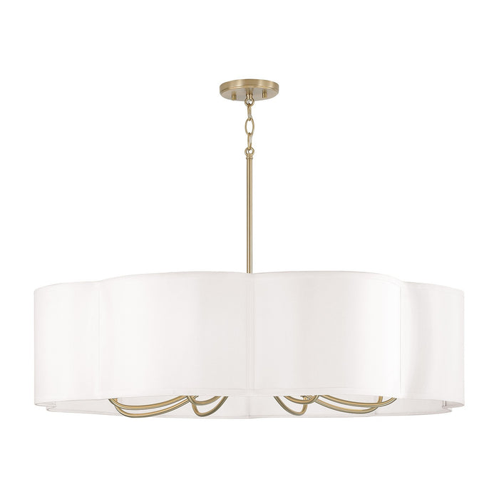 Capital Lighting - 456481MA - Eight Light Chandelier - Sabine - Matte Brass