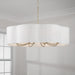 Capital Lighting - 456481MA - Eight Light Chandelier - Sabine - Matte Brass