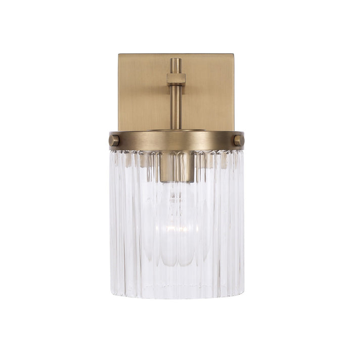 Capital Lighting - 656211AD-555 - One Light Wall Sconce - Vaughn - Aged Brass