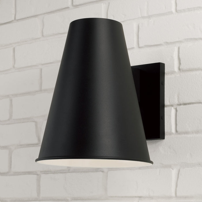 Capital Lighting - 955112BK - One Light Outdoor Wall Lantern - Yardley - Black