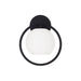 Capital Lighting - 657411MB-559 - One Light Wall Sconce - Zeek - Matte Black