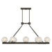 Savoy House - 1-1016-8-15 - Eight Light Linear Chandelier - Darien - Mediterranean Bronze