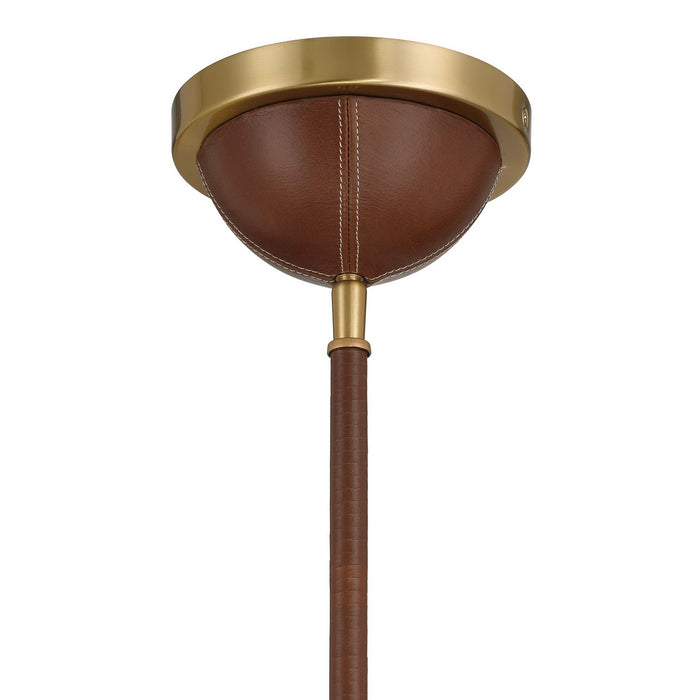 Savoy House - 1-2748-8-322 - Eight Light Chandelier - Abeline - Warm Brass