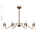 Savoy House - 1-2748-8-322 - Eight Light Chandelier - Abeline - Warm Brass