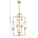 Savoy House - 1-3023-4-322 - Four Light Chandelier - Holton - Warm Brass