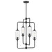 Savoy House - 1-3023-4-89 - Four Light Chandelier - Holton - Matte Black