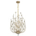 Savoy House - 1-3597-4-127 - Four Light Chandelier - Irina - Noble Brass