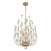 Savoy House - 1-3597-4-127 - Four Light Chandelier - Irina - Noble Brass