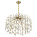 Savoy House - 1-3598-6-127 - Six Light Chandelier - Irina - Noble Brass