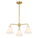 Savoy House - 1-4013-3-322 - Three Light Chandelier - Blair - Warm Brass