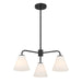 Savoy House - 1-4013-3-89 - Three Light Chandelier - Blair - Matte Black