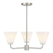 Savoy House - 1-4013-3-SN - Three Light Chandelier - Blair - Satin Nickel