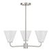 Savoy House - 1-4013-3-SN - Three Light Chandelier - Blair - Satin Nickel