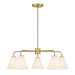 Savoy House - 1-4015-5-322 - Five Light Chandelier - Blair - Warm Brass