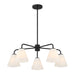 Savoy House - 1-4015-5-89 - Five Light Chandelier - Blair - Matte Black