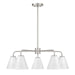 Savoy House - 1-4015-5-SN - Five Light Chandelier - Blair - Satin Nickel