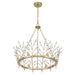 Savoy House - 1-4073-6-127 - Six Light Chandelier - Orianna - Noble Brass