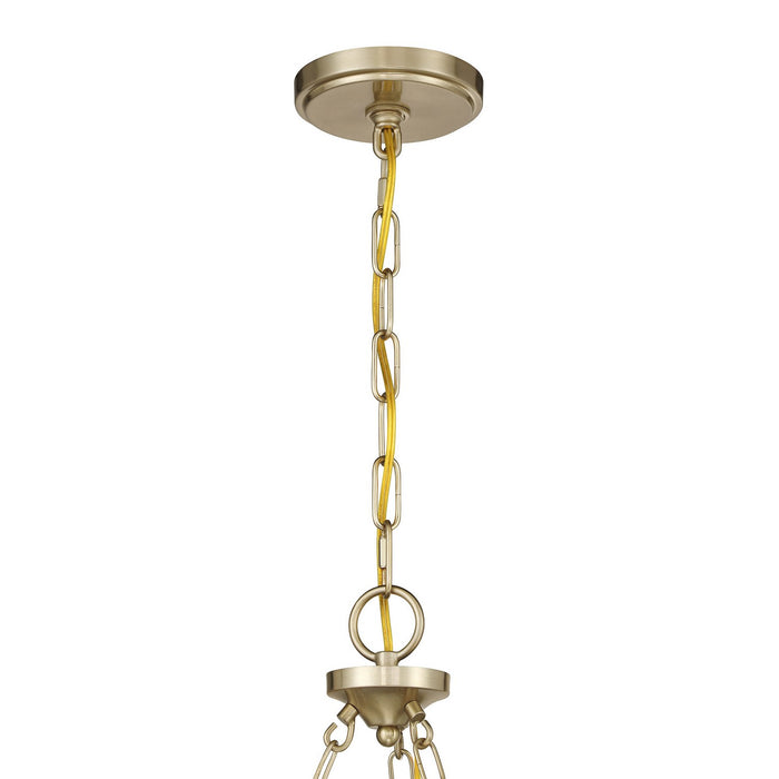 Savoy House - 1-4073-6-127 - Six Light Chandelier - Orianna - Noble Brass