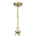 Savoy House - 1-4073-6-127 - Six Light Chandelier - Orianna - Noble Brass