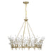 Savoy House - 1-4074-8-127 - Eight Light Chandelier - Orianna - Noble Brass
