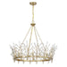 Savoy House - 1-4074-8-127 - Eight Light Chandelier - Orianna - Noble Brass