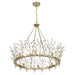 Savoy House - 1-4074-8-127 - Eight Light Chandelier - Orianna - Noble Brass