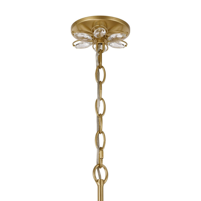 Savoy House - 1-4529-6-221 - Six Light Chandelier - Marbella - Gold Shimmer