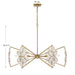Savoy House - 1-4529-6-221 - Six Light Chandelier - Marbella - Gold Shimmer