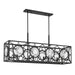 Savoy House - 1-5066-8-89 - Eight Light Linear Chandelier - Balfour - Matte Black