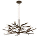 Savoy House - 1-5398-12-105 - 12 Light Chandelier - Palisades - Bark