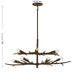 Savoy House - 1-5398-12-105 - 12 Light Chandelier - Palisades - Bark
