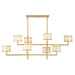 Savoy House - 1-6493-8-328 - Eight Light Chandelier - Mariquita - Spun Gold