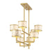 Savoy House - 1-6493-8-328 - Eight Light Chandelier - Mariquita - Spun Gold