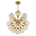 Savoy House - 1-7934-16-322 - 16 Light Chandelier - Matisse - Warm Brass