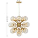 Savoy House - 1-7934-16-322 - 16 Light Chandelier - Matisse - Warm Brass