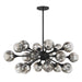 Savoy House - 1-7935-18-89 - 18 Light Chandelier - Matisse - Matte Black