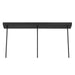 Savoy House - 1-8031-3-89 - Three Light Linear Chandelier - Hillbourne - Matte Black