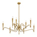 Savoy House - 1-9417-9-220 - Nine Light Chandelier - Tremont - Riviera Brass