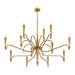 Savoy House - 1-9418-12-220 - 12 Light Chandelier - Tremont - Riviera Brass