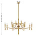 Savoy House - 1-9418-12-220 - 12 Light Chandelier - Tremont - Riviera Brass