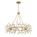 Savoy House - 1-9855-8-328 - Eight Light Chandelier - Once - Spun Gold