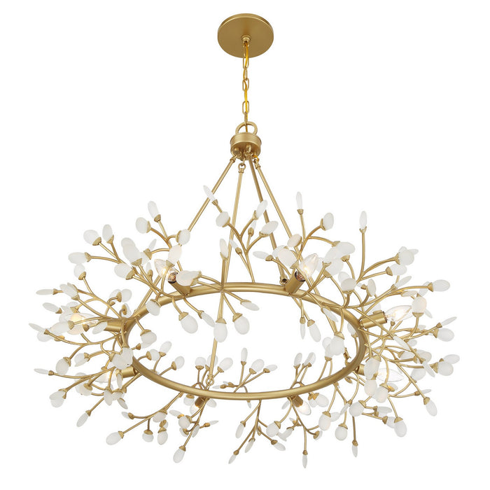 Savoy House - 1-9855-8-328 - Eight Light Chandelier - Once - Spun Gold