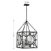 Savoy House - 3-5063-4-89 - Four Light Pendant - Balfour - Matte Black