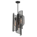 Savoy House - 3-8033-3-89 - Three Light Pendant - Hillbourne - Matte Black