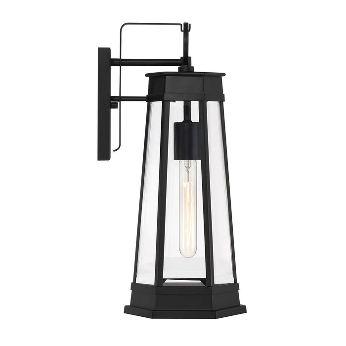 Savoy House - 5-205-BK - One Light Outdoor Wall Lantern - Payne - Matte Black
