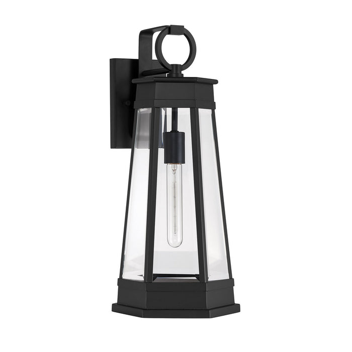 Savoy House - 5-206-BK - One Light Outdoor Wall Lantern - Payne - Matte Black
