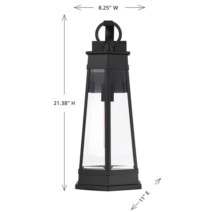 Savoy House - 5-206-BK - One Light Outdoor Wall Lantern - Payne - Matte Black