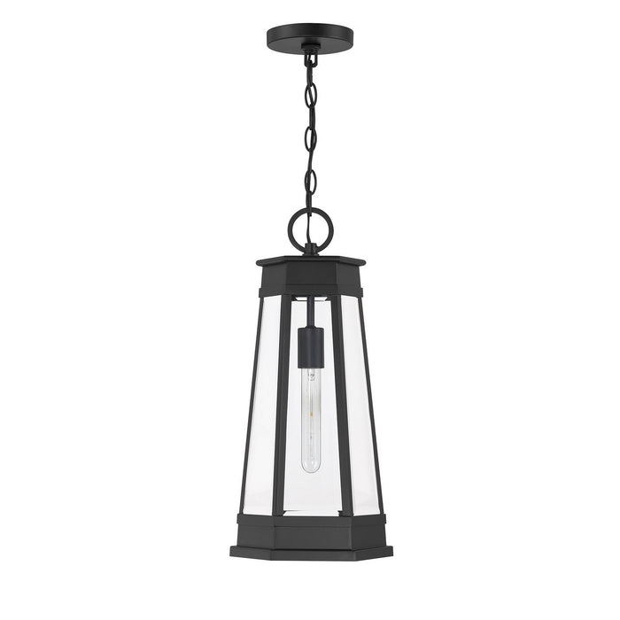 Savoy House - 5-208-BK - One Light Outdoor Hanging Lantern - Payne - Matte Black